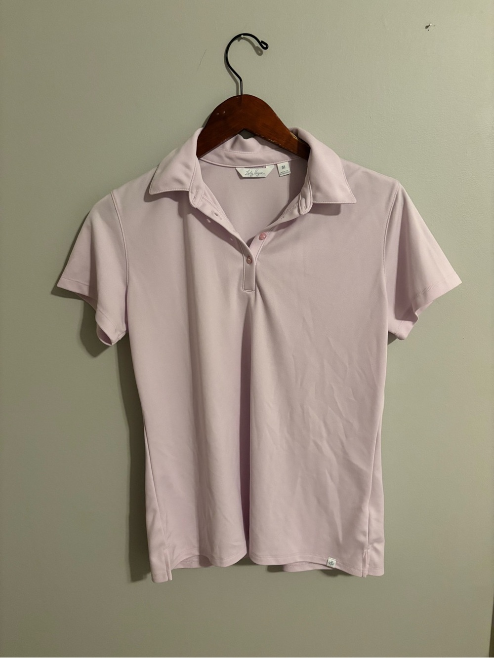 Lady Hagen Pale Pink Polo Shirt